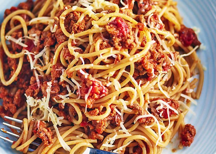 Pastas caseras estilo bodegón